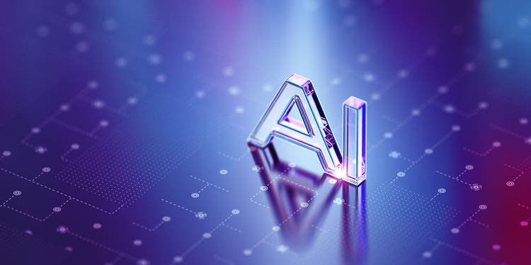 Artificial intelligence concepts. 3D render